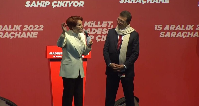 Seçim startını resmen veren Akşener'den ilk seçim videosu! Billboardlardaki gibi İmamoğlu'na yine geniş yer verdi - Resim: 6