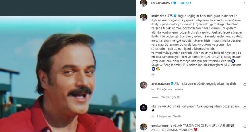 Ufuk Özkan son halini paylaştı! 'Canlar 2. derece sirozum' Karaciğer nakli bekleyen Ufuk Özkan'ı hasta eden Hollywod diyeti mi? - Resim: 16