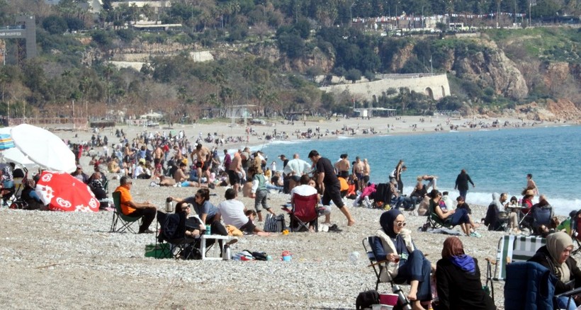 Antalya'da mart ayında deniz sefası - Resim: 4