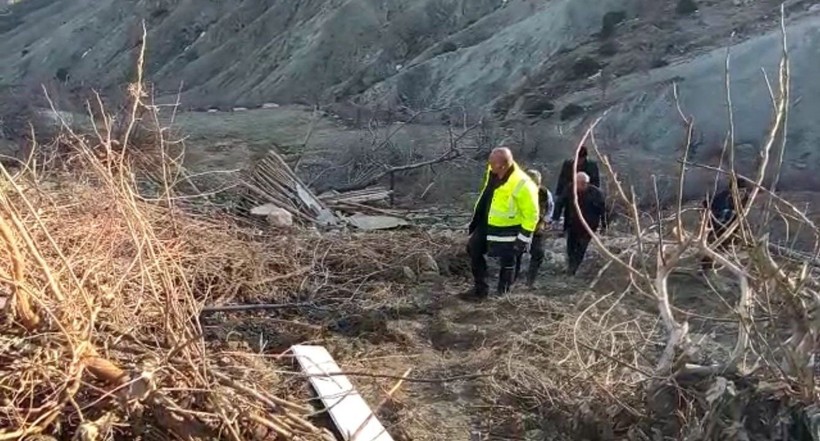 Malatya'nın Doğanşehir ilçesinde bir sokak deprem sonrası meydana gelen heyelanda yok oldu - Resim: 7