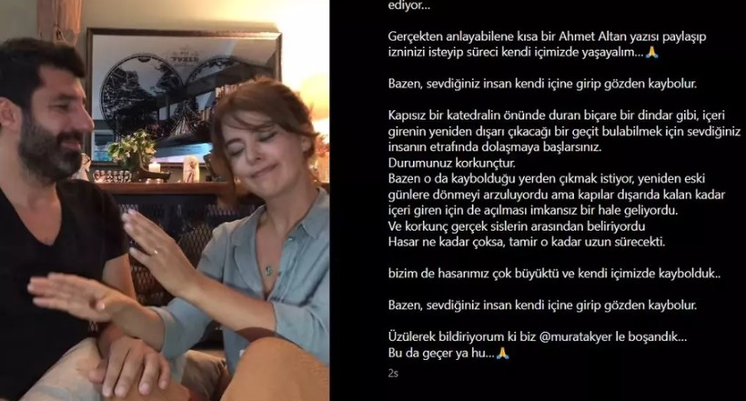 "Var Mısın Yok Musun?" yarışmasıyla ünlenen Nursel Ergin Murat Akyer ile olan evliliğini bitirdi! Engin boşandıklarını bakın nasıl duyurdu - Resim: 11