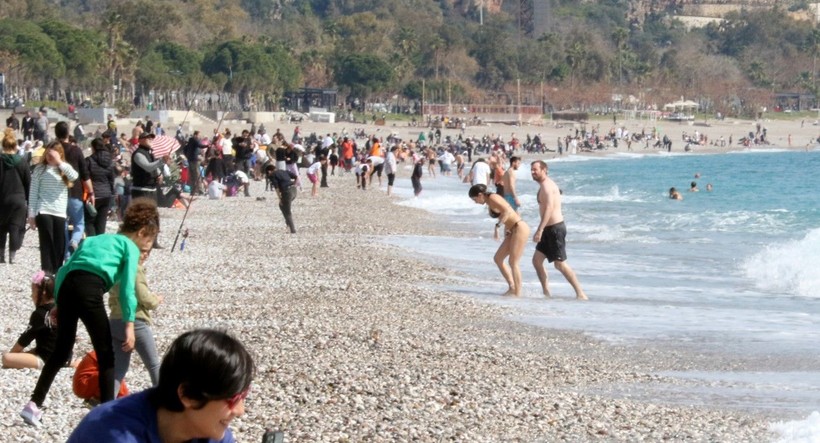 Antalya'da mart ayında deniz sefası - Resim: 3