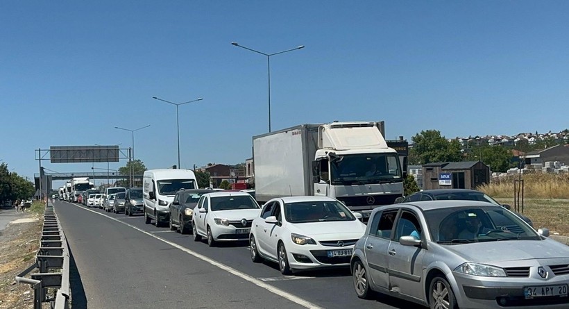 Tatilciler dönüş yolunda! Bodrum ve İstanbul'da trafik kilitlendi - Resim: 5