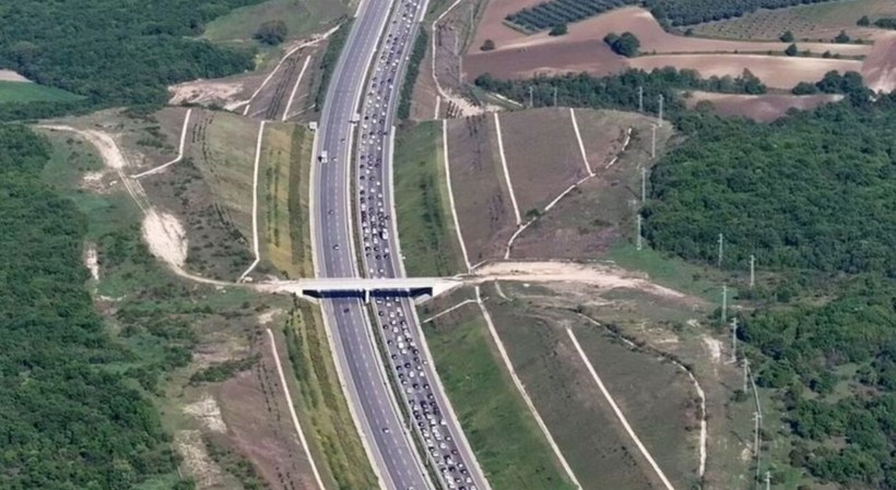 İstanbul'a geri dönüş yolculuğunda yoğun trafik - Resim: 5