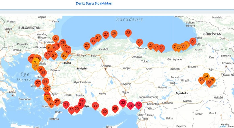 Akdeniz'de 32 dereceyi aşan rekor sıcaklık - Resim: 3