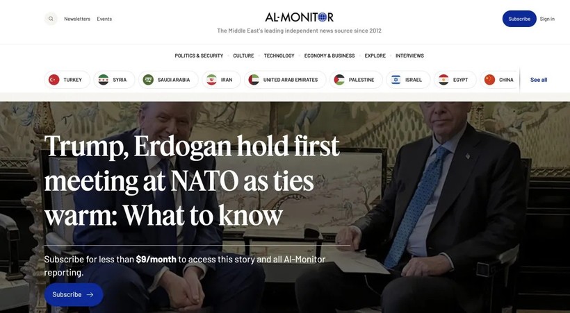 Cumhurbaşkanı Erdoğan NATO'da: Trump ile görüşmesi dünya basınında - Resim : 4