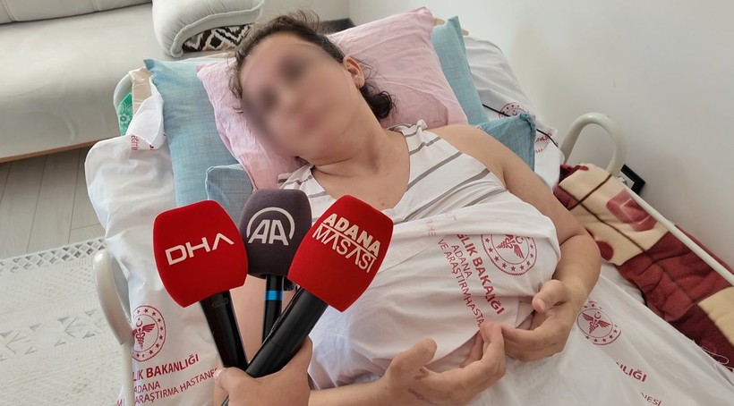 Adana'da tüyler ürperten vahşet: Eşi tarafından 6. kattan atılan Dilek öğretmen felç kaldı! - Resim: 7