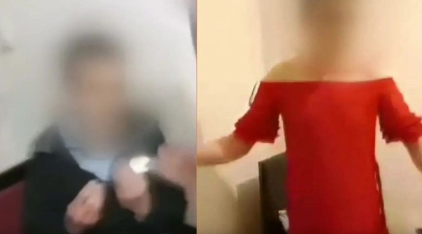 Tacizciyi tuzağa düşürüp kabusu yaşattılar! Kadın kıyafeti giydirip videoya aldılar - Resim: 6