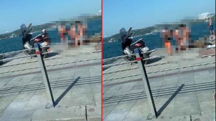 Bebek sahilinde ulu orta cinsel ilişkiye girmişlerdi! O kadın hakkında yakalama kararı çıkartıldı - Resim: 5
