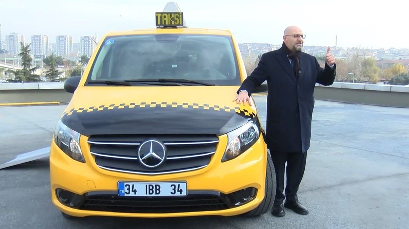 İBB minibüs ve dolmuşlardan dönüşen tam güvenlikli ilk taksinin prototipini tanıttı - Resim: 7