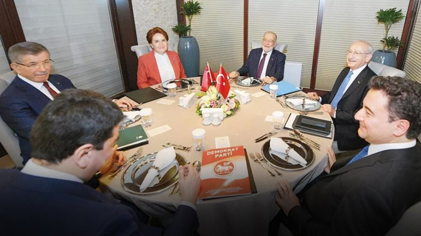 Altılı masanın bir sonraki toplantı tarihi belli oldu