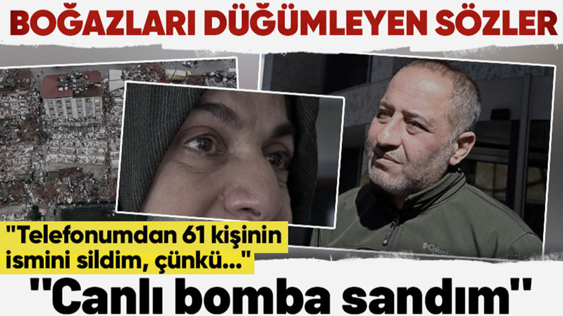 Otellere yerleştirilen depremzedelerin sözleri boğazları düğümledi: Telefonumdan 61 kişinin ismini sildim çünkü...