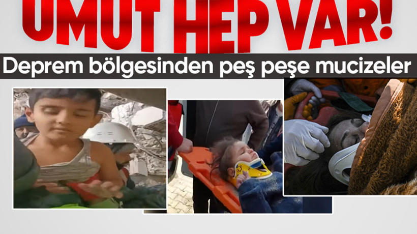  Asrın felaketinde 7. gün! 150. saatte sağ çıkan kız çocuğu duygulandırdı