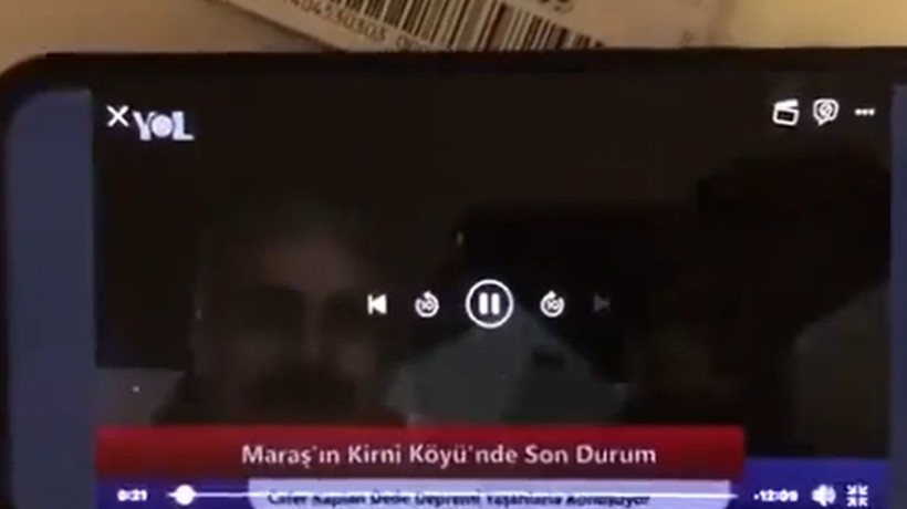 Canlı yayında olduklarını fark etmeyen YOL TV ekibi, kahkaha atarak deprem bölgesinde dalga geçti