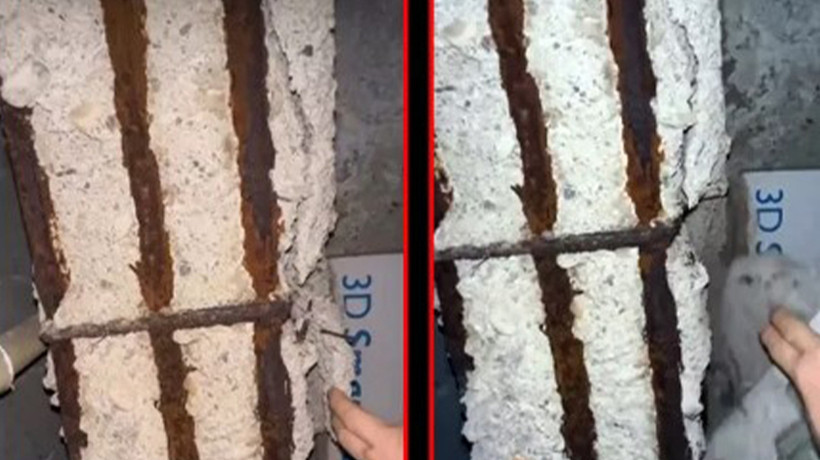Tuttuğu kolon elinde kaldı! "Bu bina bizim tabutumuz"