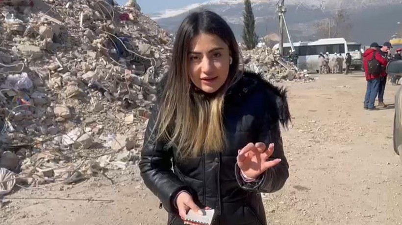Haberet.com deprem bölgesinde! Muhabirimiz İlknur Yılmaz Kahramanmaraş'taki son durumu paylaştı!