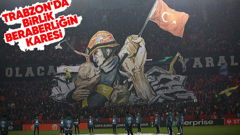 Trabzon'da anlamlı koreografi! "Hep birlikte olacağız"