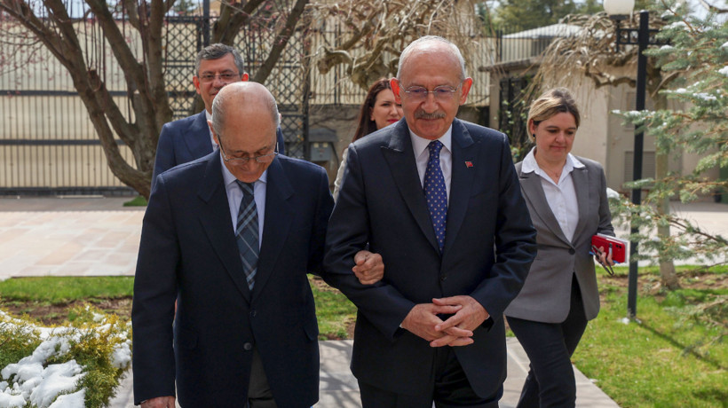 Son dakika haberleri... Millet İttifakı cumhurbaşkanı adayı Kemal Kılıçdaroğlu 10. Cumhurbaşkanı Ahmet Necdet Sezer'le görüştü