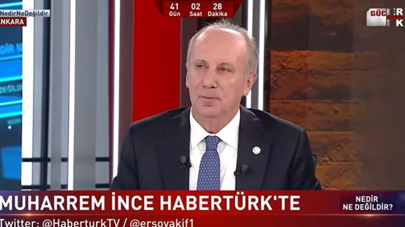 Memleket Partisi Genel Başkanı İnce:  Seçimi kazanmak gibi bir niyetleri yok. Seçimi kaybedeceğiz, suçluyu şimdiden ilan edelim, dertleri bu