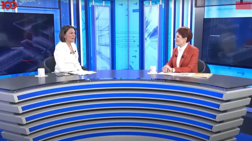 İYİ Parti Genel Başkanı Meral Akşener, Ece Üner'e konuk oldu! Reklam dönüşü fısıltıyla edilen sohbet mikrofondan duyuldu