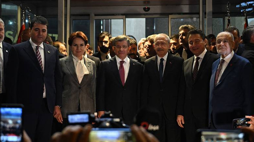 Millet İttifakı liderleri CHP'de toplandı; 1,5 saat süren görüşme sonrası açıklama yapılmadı