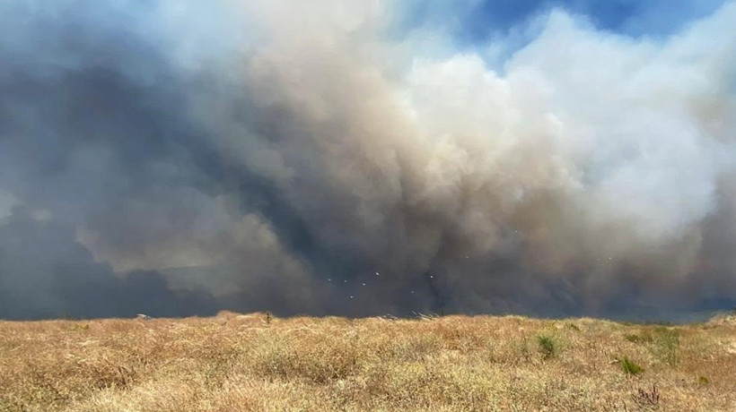 Çanakkale'de yangın sürüyor: 6 köy boşaltılacak