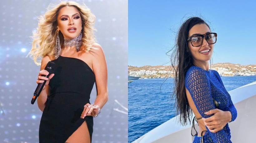 Dün akşam aynı düğüne katılan Hande Erçel ve Hadise resmen tarz yarıştırdı! İşte giydikleri elbiseler...