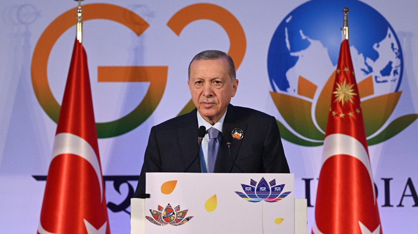 Son Dakika: Cumhurbaşkanı Erdoğan'dan Hindistan'da tahıl koridoru mesajı! Rusya'nın dışlandığı çözüm olamaz