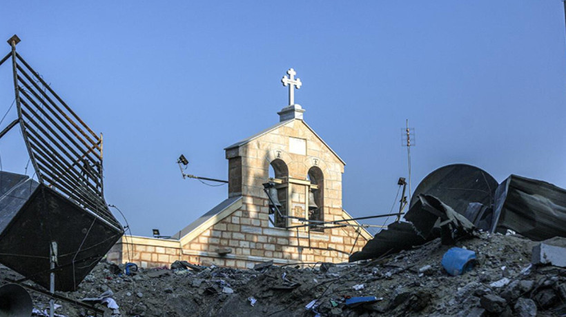 İsrail ne cami dinliyor ne de kilise! Hepsini tek tek bombalıyor