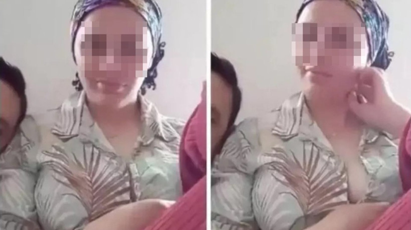 TikTok'ta göğüs dekoltesiyle yayın yapan 'Laz Kızı' gözaltına alındı