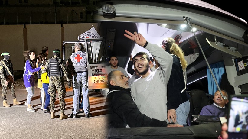 Gazze'de ateşkes uzatıldı! İsrail-Hamas rehine trafiği devam ediyor