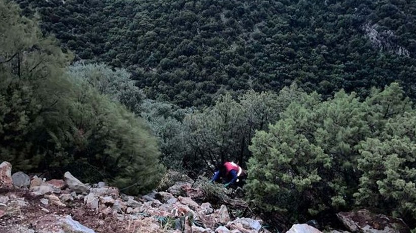 Bodrum'da Rus anne kızın cesedi sarp arazide çarşafa sarılmış halde bulundu