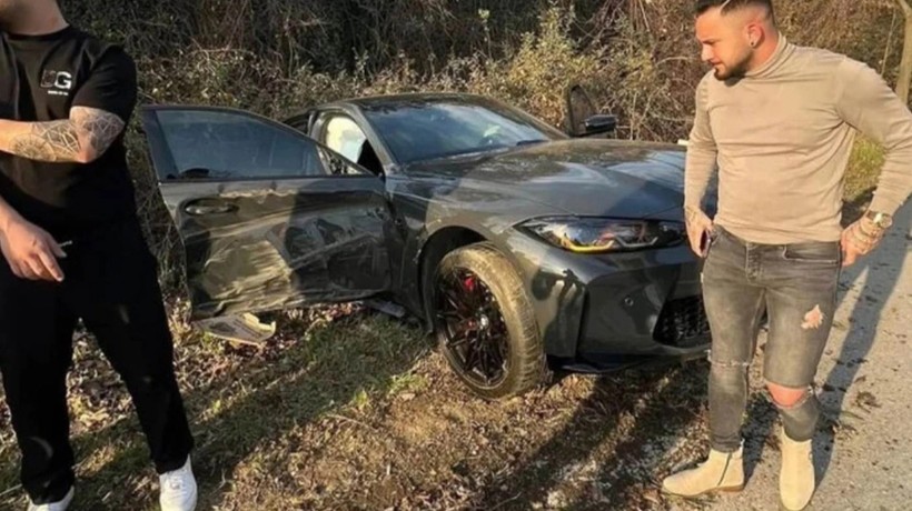 Eski futbolcu Gökhan Çıra trafik kazasında ölümden döndü! Milyonluk aracı pert oldu