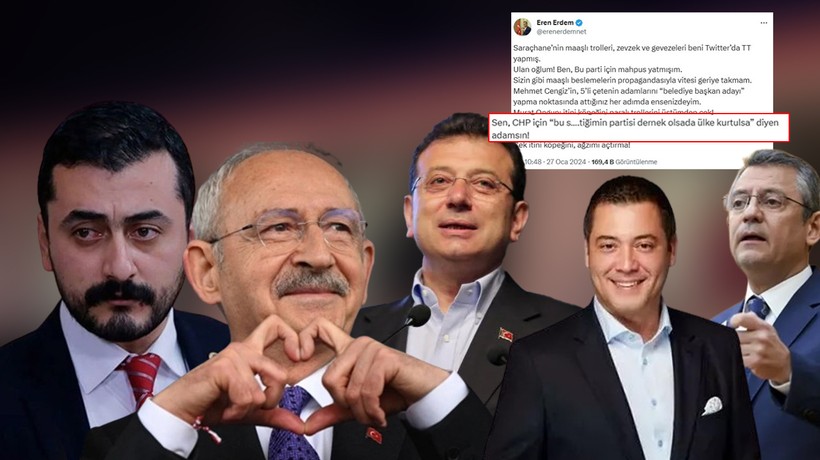 Eren Erdem, Murat Ongun'un CHP'ye ettiği küfürleri ifşaladı: Bu s….tiğimin partisi dernek olsada ülke kurtulsa