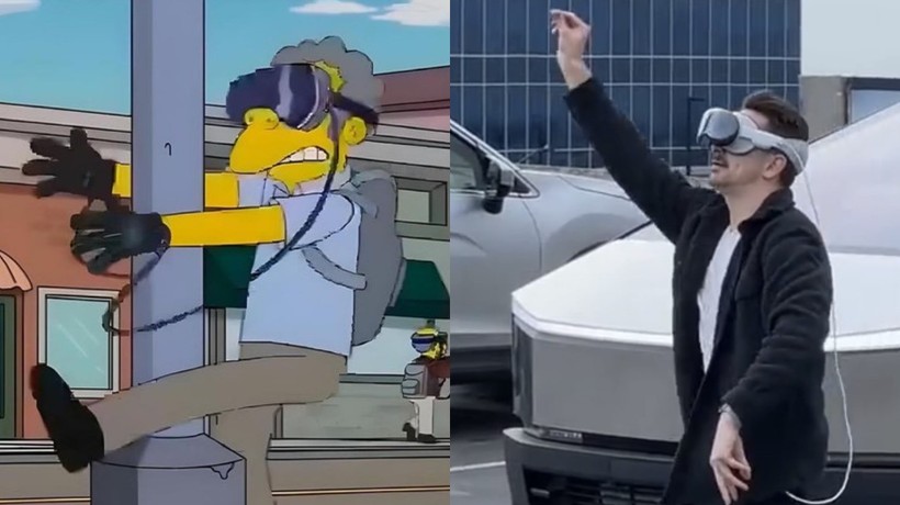 Simpsonlar, Apple'ın 2024'te Vision Pro'yu yıllar öncesinden mi tahmin etti?