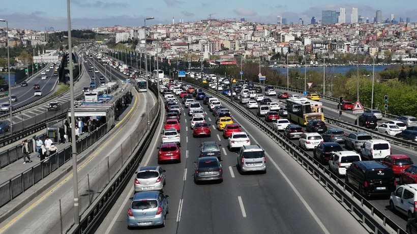 İstanbul trafiğine bayram etkisi