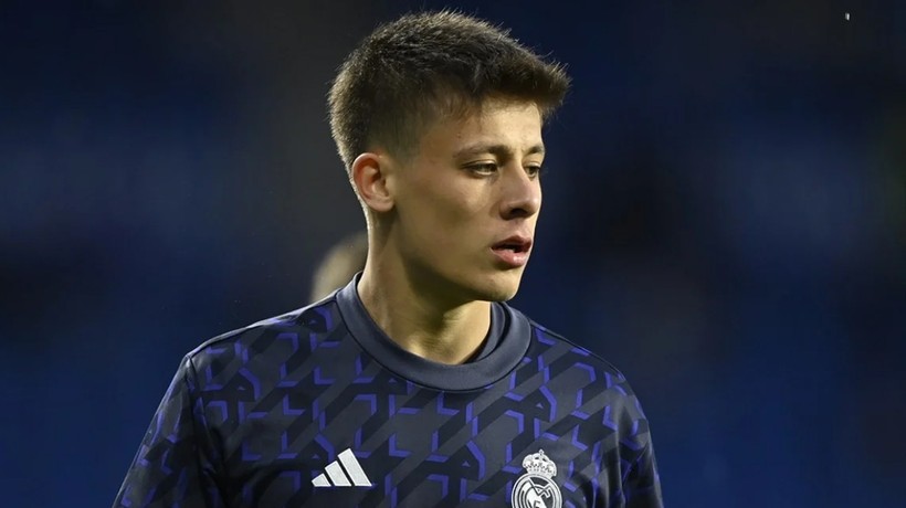 Real Sociedad maçına ilk 11'de başlayan Arda Güler golünü attı
