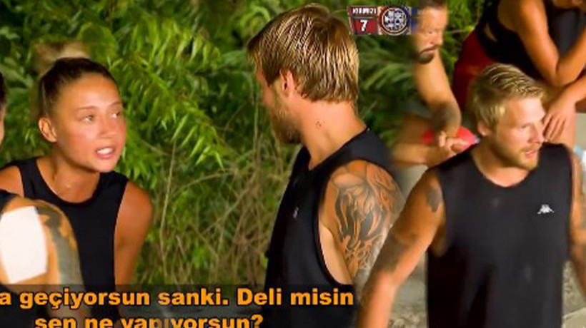 Survivor All Star'da Aleyna ve Yunus Emre arasında gerilim tavan yaptı! Küfürler...