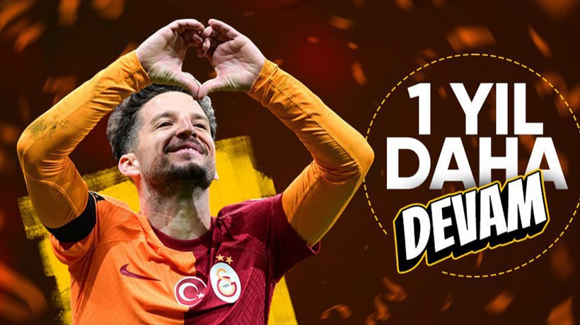 Galatasaray'da Dries Mertens için karar verildi! 1 yıl daha devam