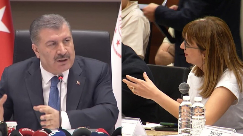 NOW muhabiri ısrarla HIV aşısını sordu, Bakan Koca en sonunda patladı: Medyayla devleti sıkıştırmasınlar
