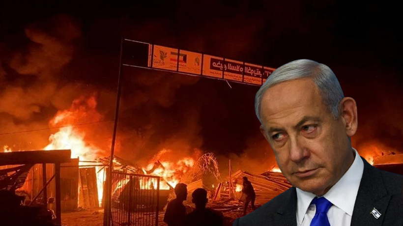 İsrail çadır kamplarındaki sivilleri yakarak öldürdü! Vahşetine böyle kılıf uydurdu