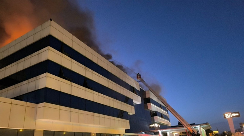 Son Dakika: Afyonkarahisar'da beş yıldızlı termal otelde yangın