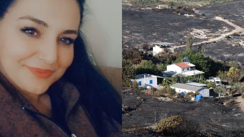 Çeşme'deki yangında ölen Mine Elmas son anlarını kayda aldı: Dağa doğru kaçmaya çalışıyoruz