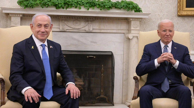 Biden Netanyahu ile Beyaz Saray'da görüştü