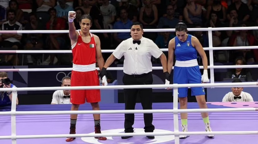 Paris'te interseks sporcu Imane Khelif krize neden oldu! İtalyan boksör 'erkek bu' diyerek çekildi! Busenaz'a rakip olabilir