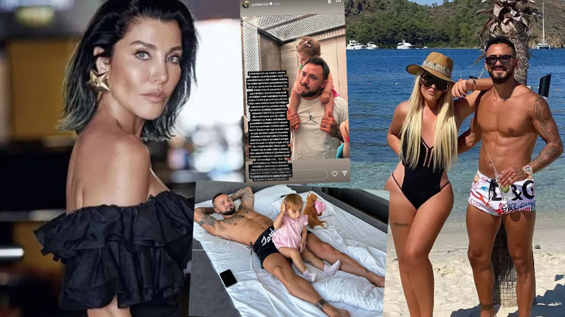 Gökhan Çıra'nın evlatlığı ile pozları sosyal medyayı ayağa kaldırdı! Deniz Akkaya ateş püskürdü: Çocuk cinsel organının üstünde oturuyor normal mi?