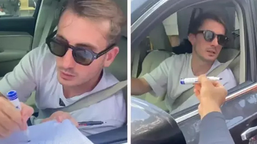 Kerem Aktürkoğlu'na, "Allah kıldığın namazları kabul etsin" denildi, bu defa gülmedi