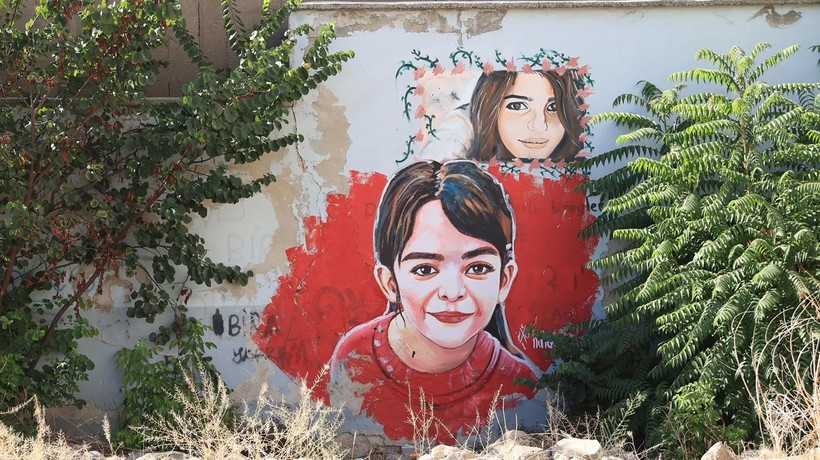 Azerbaycanlı ressam Narin'in resmini duvara çizdi: Derin üzüntü duyuyorum