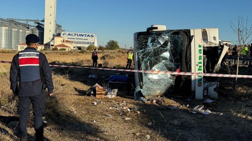 Aksaray'da feci kaza! Çok sayıda ölü ve yaralı var