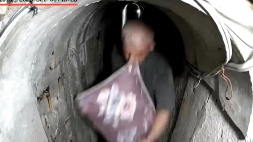 Hamas lideri Yahya Sinvar'a ait yeni görüntüler ortaya çıktı